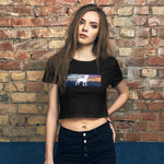 Skyline Crop Tee