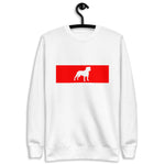 Red Logo Fleece Pullover