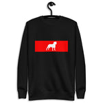 Red Logo Fleece Pullover